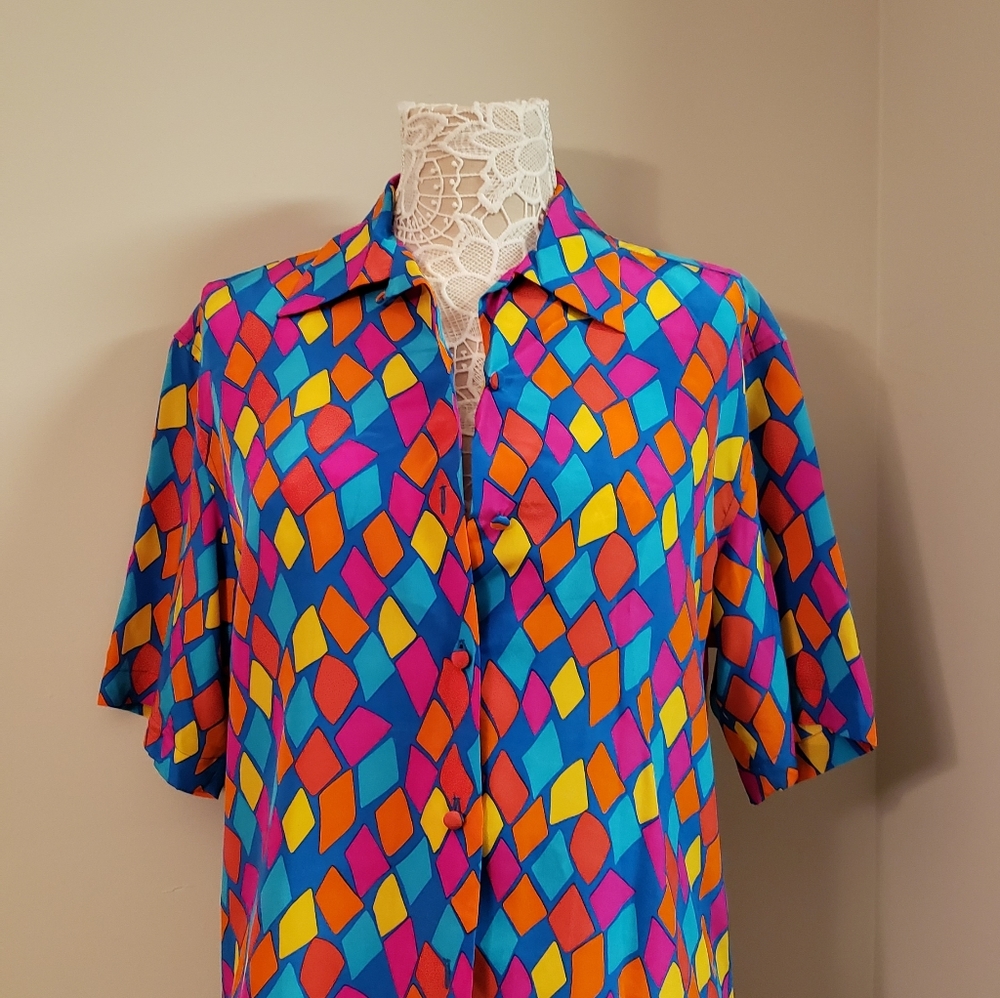 Ann May silk top